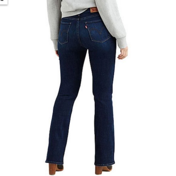 levi strauss curvy bootcut jeans